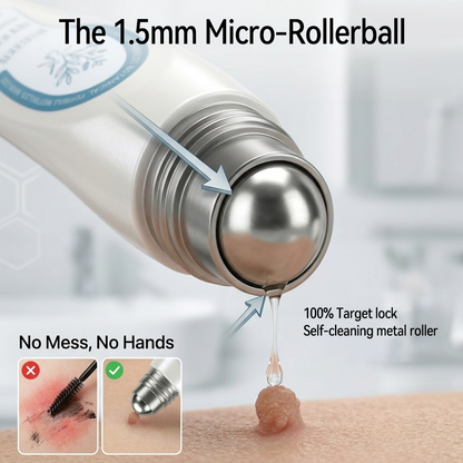 Hiskin®🩹🎉7-𝐷𝑎𝑦 𝗧𝐚𝐠 & 𝗦𝗽𝐨𝐭 𝐄𝐫𝒂𝒔𝒆𝒓(Zero Pain, Zero 𝐒𝐜𝐚𝒓𝒔 Rollerball)
